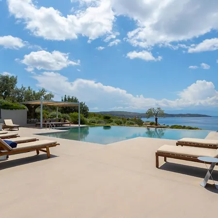 Villa Artemis - New Magnificent Beachfront With Infinity Pool! *